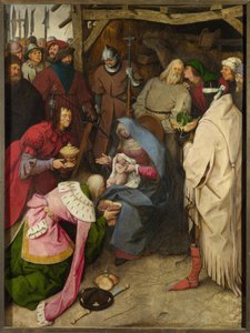La adoración de los Reyes, 1564 de Bruegel