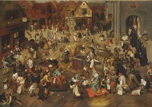 La lucha entre el Carnaval y la Cuaresma