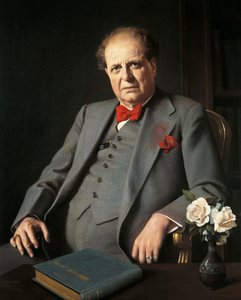 Retrato de Pietro Mascagni (Livorno)
