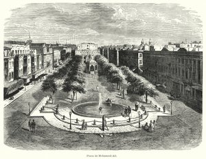 Plaza Mohammed Ali, Alejandría, Egipto