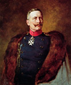 Retrato del Kaiser Guillermo II (1859-1941)