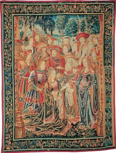 La historia de Troya. El perdón de Helena, c. 1520