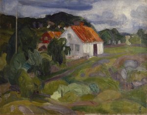 Vrengen, Nøtterøy (óleo sobre lienzo)