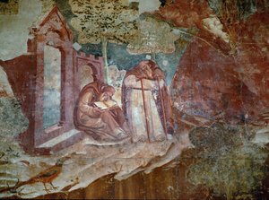 Triunfo de la Muerte ... (fresco) de Buonamico Buffalmacco