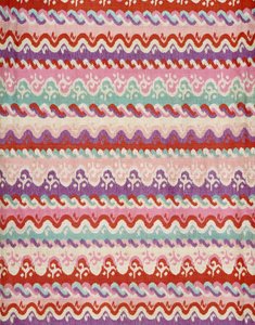 Material con patrón Acheik de Burmese School