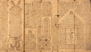 Manuscrito birmano sobre astrología de Burmese School