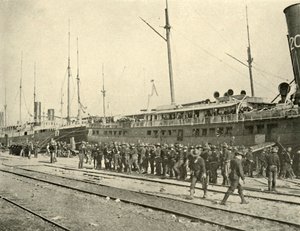 13ª Infantería después del Ejercicio, Guerra Hispanoamericana, junio 1898, 1899