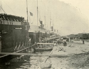 En el Muelle, 10 de junio, Guerra Hispanoamericana, 1898, 1899 de Burr McIntosh