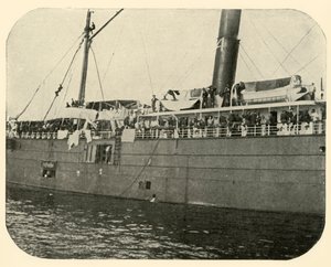 El Cherokee: en la bahía, Guerra Hispanoamericana, junio de 1898 de Burr McIntosh