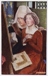 Ilustración para El claustro y la chimenea de Charles Reade