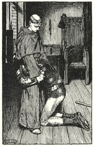 Ilustración para El claustro y el hogar por Charles Reade (litografía) de Byam (after) Shaw