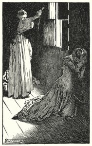 Ilustración para El claustro y el hogar por Charles Reade (litografía) de Byam (after) Shaw