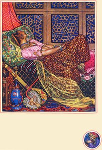 Zira: en cautiverio", poema de El jardín de Kama de Byam Shaw