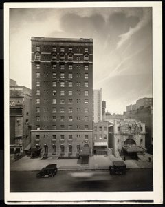 Hotel Bristol, Calle 48, Nueva York, 1920