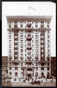 Hotel Woodstock en 127 West 43rd Street, Nueva York, 1907