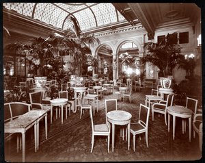 Salón del Hotel Plaza, c.1907 de Byron Company