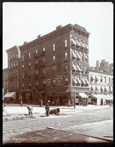 Hotel Shea, 618 8th Avenue, Nueva York, 1906 de Byron Company