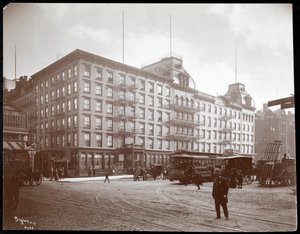 El Gran Hotel Union en la 4ª Avenida y la Calle 42, Nueva York, 1904 de Byron Company