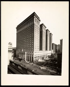 El Hotel Pennsylvania, 7th Avenue y 32nd Street, Nueva York, 1919