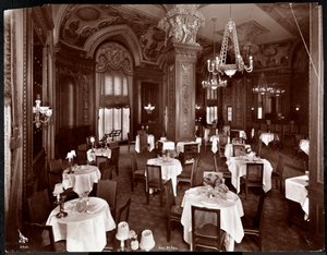 El Café de las Damas en el Hotel McAlpin, 1913 de Byron Company