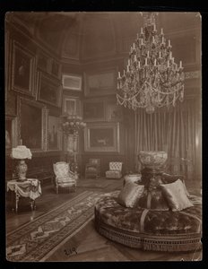 La Residencia de la Sra. William Astor, 5ª Avenida y Calle 34, Nueva York de Byron Company
