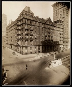 El Hotel Murray Hill, Park Avenue y la Calle 40, Nueva York, 1919