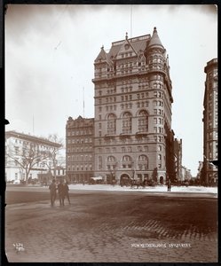 El Hotel New Netherland, 5th Avenue y 59th Street, Nueva York, 1898