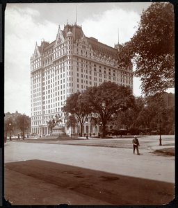 El Hotel Plaza, 5ª Avenida y Calle 59, Nueva York, 1907 de Byron Company