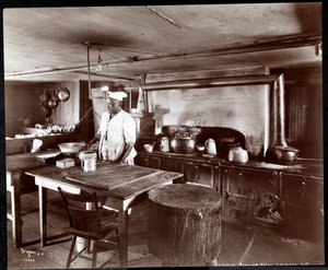La cocina en el Janer