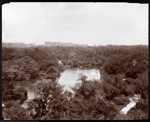 Vista de Central Park desde el Hotel Plaza, 5ª Avenida y Calle 59, Nueva York, 1907