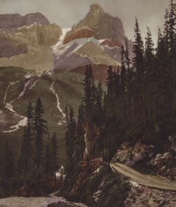 Cathedral Peak, Alt 10,454 Feet (foto en color) de Byron Hill Harmon