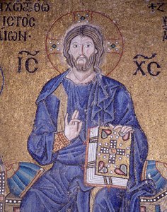 Cristo Pantocrátor en Hagia Sophia (mosaico)