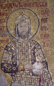Emperador Juan Comneno en Hagia Sophia (mosaico)