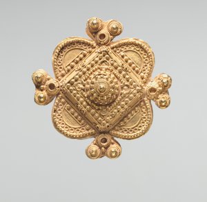 Colgante con granulación, 900s de Byzantine