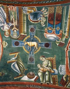 Historias de la vida de San Nicolás (detalle) de Byzantine