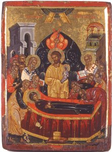 La Dormición de la Virgen de Byzantine