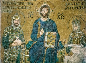 El mosaico de Zoe, Hagia Sophia, Estambul de Byzantine