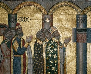 Arquitectura bizantina: descubrimiento de la urna de San Marcos (detalle) de Byzantine Byzantine