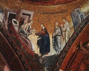 La muerte de la Virgen de Byzantine Byzantine