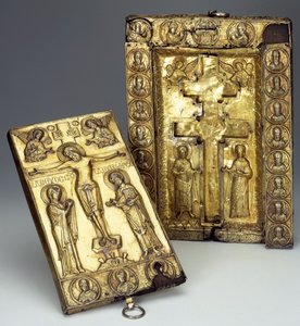Relicario de la Verdadera Cruz, finales del siglo XI-principios del siglo XII de Byzantine Byzantine
