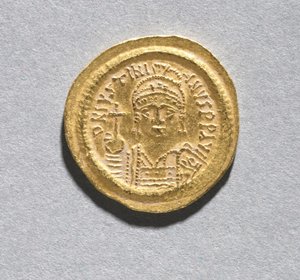 Sólido de Justiniano I de Byzantine School