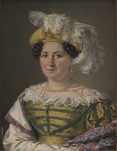 Retrato de la Sra. Pauline Hagen de C.A. Jensen