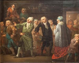 Julestuen, escena 13 de C.A. Lorentzen