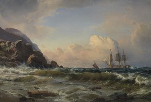 Una costa noruega
