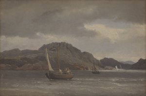 Los Skerries en Marstrand, Suecia de C.F. Sørensen