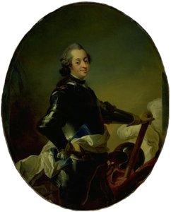 Retrato de Federico V en armadura