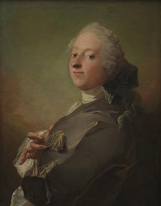 Retrato del farmacéutico real Johann Gottfried Becker de C.G. Pilo