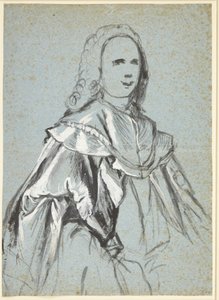 Estudio para un retrato, probablemente de A. G. Moltke de C.G. Pilo