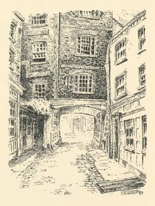 Old Bell Inn, Holborn de CH Walker
