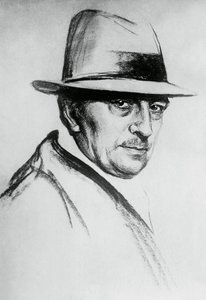 Retrato de Dario Niccodemi (1874-1934), dramaturgo y escritor italiano de J.B. and Brown J. Rowbotham